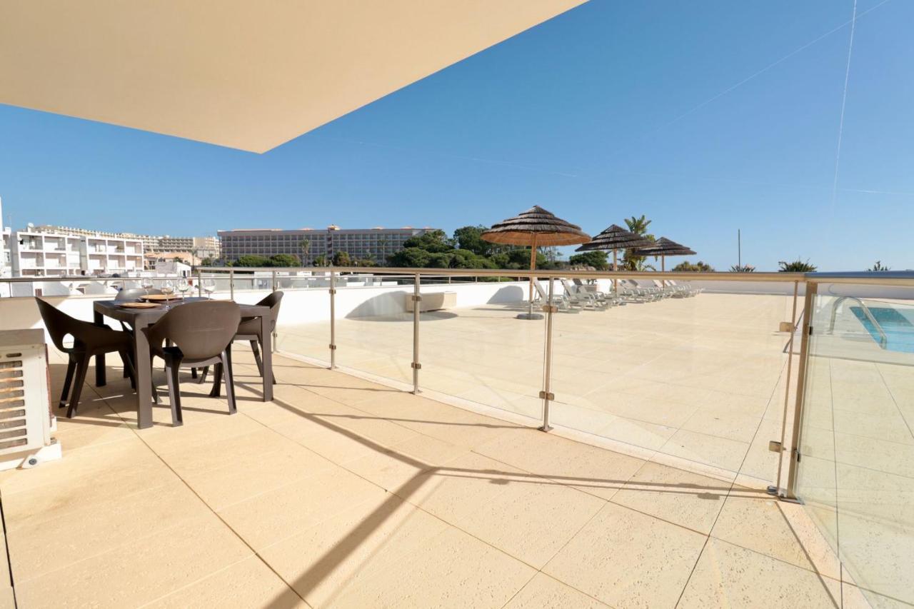 Olhos De Agua 1Br With Pool, Ac And Free Parking Lägenhet Albufeira Exteriör bild